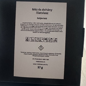 Méz és dohány illatviasz  - otthon & életmód - gyertya, illat, aroma - illatviasz - Meska.hu