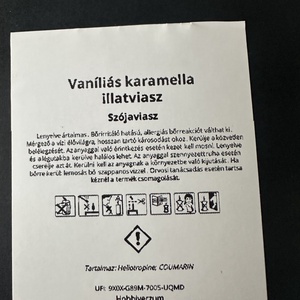 Vaníliás karamella illatviasz  - otthon & életmód - gyertya, illat, aroma - illatviasz - Meska.hu
