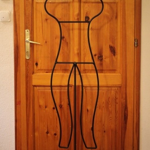 Próbababa (fekete fém) különböző méretekben VICE62 részére - Meska.hu