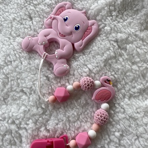 Rágcsalánc - Elefánt, Játék & Sport, 3 éves kor alattiaknak, Rágóka, Ékszerkészítés, MESKA