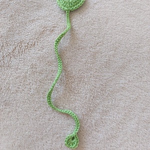 Levél alakú könyvjelző, Könyv & Zene, Könyvjelző, Horgolás, MESKA