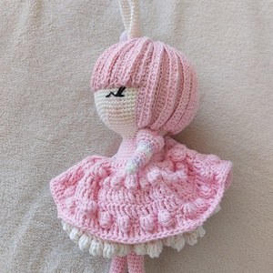 Nyuszilány baba - játék & sport - plüssállat & játékfigura - ember - Meska.hu