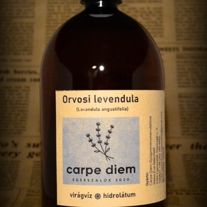 NŐNAPI AKCIÓ - 1000 ml levendula virágvíz barna PET-palackban, Szépségápolás, Levendulavíz, , MESKA