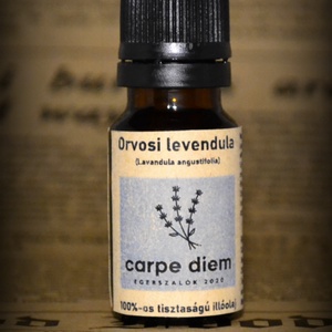 10 ml 00 %-os tisztaságú, orvosi levendula illóolaj barna, cseppentős üvegben, Szépségápolás, Levendulavíz, , MESKA