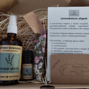 NŐNAPI AKCIÓ - levendulás ajándékcsomag - szépségápolás - levendulavíz - Meska.hu