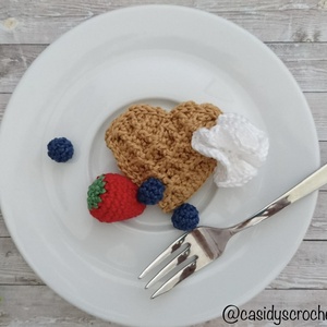 Horgolt muffin és waffel - játék & sport - szerepjáték - Meska.hu