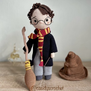Harry Potter, horgolt baba - Meska.hu