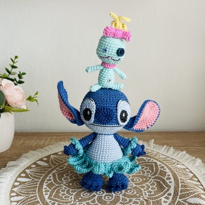 Horgolt Stitch, Játék & Sport, Plüssállat & Játékfigura, Más figura, Horgolás, MESKA