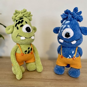 Horgolt szörnyecske, Játék & Sport, Plüssállat & Játékfigura, Szörnyike, Horgolás, MESKA