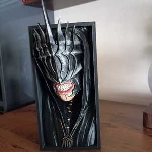 Sauron Gyűrűk ura könyvtámasz , , Festett tárgyak, Mindenmás, MESKA