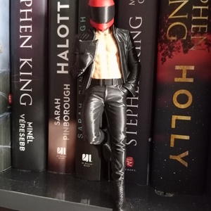 Motoros könyves polc dísz és dekor  - otthon & életmód - dekoráció - asztal és polc dekoráció - könyvszobor - Meska.hu