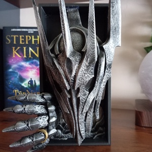 Sauron Gyűrűk ura könyvtámasz  - Meska.hu