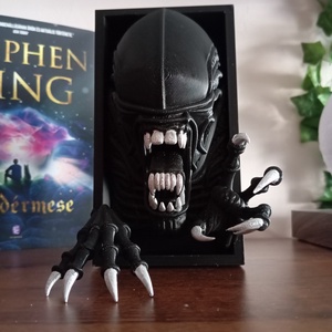 Alien Xenomorph könyvtámasz  - Meska.hu