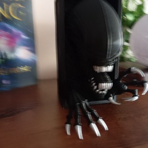 Alien Xenomorph könyvtámasz  - otthon & életmód - dekoráció - asztal és polc dekoráció - könyvtámasz - Meska.hu