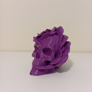 Rózsás koponya fej dísz , Otthon & Életmód, Dekoráció, Asztal és polc dekoráció, Asztaldísz, Mindenmás, MESKA