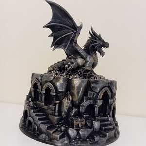 Sárkányos persely  - otthon & életmód - dekoráció - asztal és polc dekoráció - asztaldísz - Meska.hu