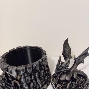 Sárkányos persely  - otthon & életmód - dekoráció - asztal és polc dekoráció - asztaldísz - Meska.hu