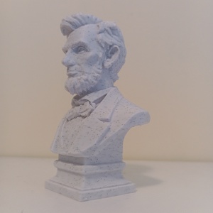 Abraham Lincoln mellszobor  - otthon & életmód - dekoráció - asztal és polc dekoráció - asztaldísz - Meska.hu