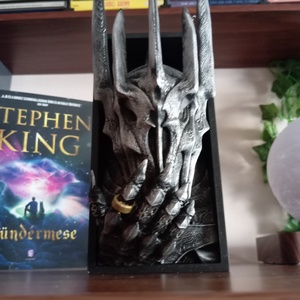 Sauron Gyűrűk ura könyvtámasz  - Meska.hu
