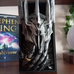 Sauron Gyűrűk ura könyvtámasz  - otthon & életmód - dekoráció - asztal és polc dekoráció - asztaldísz - Meska.hu