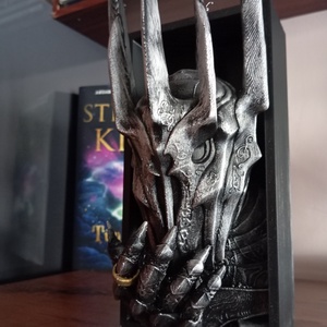 Sauron Gyűrűk ura könyvtámasz  - otthon & életmód - dekoráció - asztal és polc dekoráció - asztaldísz - Meska.hu