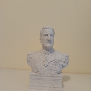 Retro Horthy Miklós mellszobor  - Meska.hu