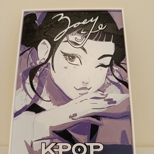 3D K-pop démon Huntrix kép és dekor  - Meska.hu