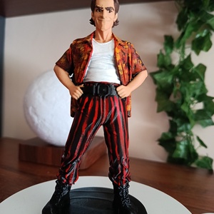 Ace Ventura az állati nyomozó figura , Otthon & Életmód, Dekoráció, Asztal és polc dekoráció, Asztaldísz, Festett tárgyak, Mindenmás, MESKA