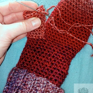 'Mona' horgolt egyujjas kesztyű MINTALEÍRÁS - diy (csináld magad) - szabásminta, útmutató - Meska.hu