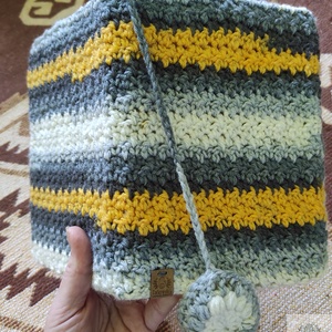 'Kincses könyv' horgolt könyvborító - könyv & zene - könyvjelző - Meska.hu