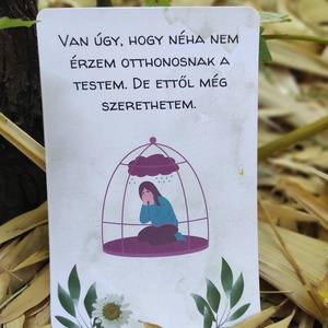 TESTI MESÉK - önbizalom fejlesztő kártyák nőknek - játék & sport - táblajáték és kártyajáték - kártya - Meska.hu