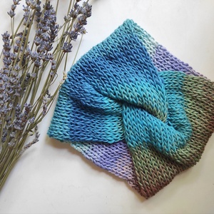 LILIOM kötött fülvédő, Ruha & Divat, Sál, Sapka, Kendő, Fejpánt, Kötés, MESKA