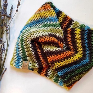 CAPPUCCINO kötött fülvédő , Ruha & Divat, Sál, Sapka, Kendő, Fejpánt, Kötés, MESKA