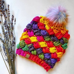 CUKORKA horgolt sapka , Ruha & Divat, Sál, Sapka, Kendő, Sapka, Horgolás, MESKA