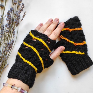 NAPFOGYATKOZÁS ujjatlan kesztyű  - Meska.hu