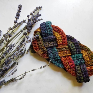 Csavart fazonú fülvédő, Ruha & Divat, Sál, Sapka, Kendő, Fejpánt, Horgolás, MESKA