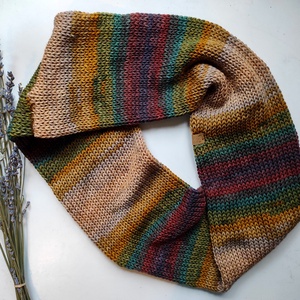 ŐSZI ERDŐ kötött körsál, Ruha & Divat, Sál, Sapka, Kendő, Sál, Kötés, MESKA