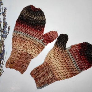 BARLANG horgolt kesztyű  - Meska.hu