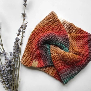 MÉZESKALÁCS kötött fülvédő , Ruha & Divat, Sál, Sapka, Kendő, Fejpánt, Kötés, MESKA