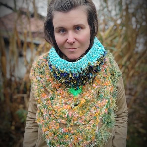 BOLYHOSKA horgolt sálkendő - Meska.hu