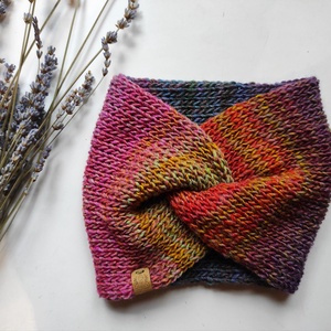 CSILLAGFÉNY kötött fülvédő, Ruha & Divat, Sál, Sapka, Kendő, Fejpánt, Kötés, MESKA