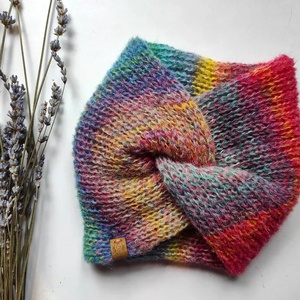 TARKA RÉT kötött fülvédő, Ruha & Divat, Sál, Sapka, Kendő, Fejpánt, Kötés, MESKA