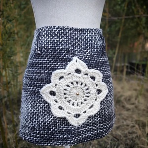 HARANGVIRÁG 'újra-ruha', Ruha & Divat, Női ruha, Szoknya, Horgolás, MESKA