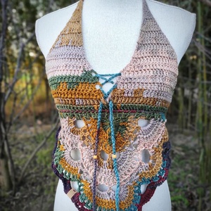 AVAR horgolt felső , Ruha & Divat, Női ruha, Póló, felső, Horgolás, MESKA