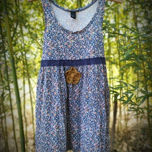 VIRÁGOS RÉT újra-ruha , Ruha & Divat, Női ruha, Ruha, Horgolás, MESKA