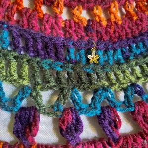 LILIOM horgolt felső  - ruha & divat - női ruha - póló, felső - Meska.hu