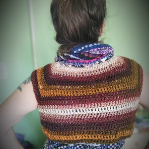 ERDEI ÖSVÉNY horgolt kardigán  - ruha & divat - női ruha - kardigánok - Meska.hu