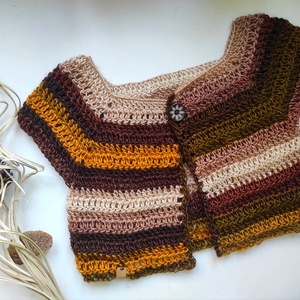 ERDEI ÖSVÉNY horgolt kardigán  - Meska.hu