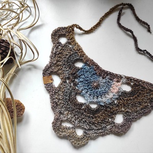 FÖLDELŐ horgolt fejkendő  - Meska.hu