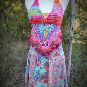 DEVA szett, Ruha & Divat, Női ruha, Top, Horgolás, MESKA